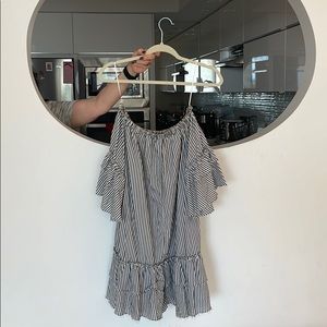 Zara premium collection off the shoulder dress